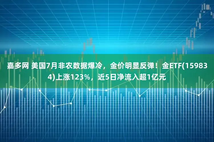 嘉多网 美国7月非农数据爆冷，金价明显反弹！金ETF(159834)上涨123%，近5日净流入超1亿元