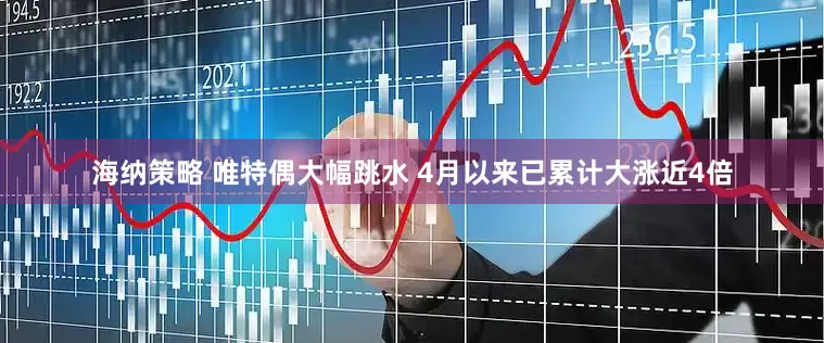 海纳策略 唯特偶大幅跳水 4月以来已累计大涨近4倍